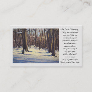 Memorial Sympathy Picture Prayer Card