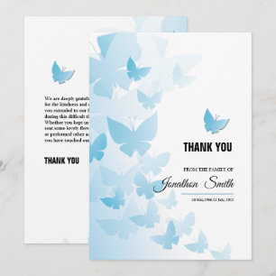 Memorial Thank You Card