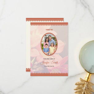 Memorial Thank You Card