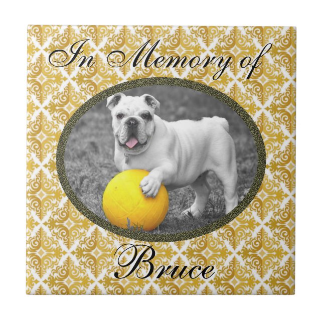 Memorial Tile for dog (Front)