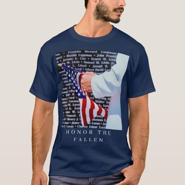 Memorial to Fallen Brave Heroes of War  T-Shirt (Front)