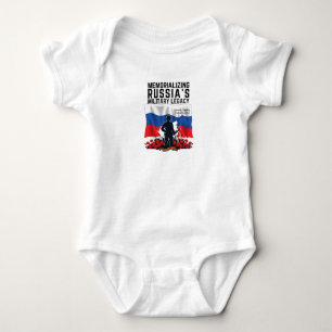 Memorializing Russia's Military Legacy Baby Bodysuit