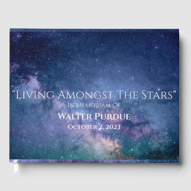 Memoriam Guest Book (Front)