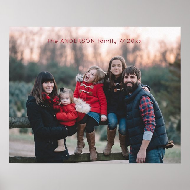 Memories 1 Photo Poster (Front)