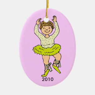 Memories 1st dance recital ceramic ornament