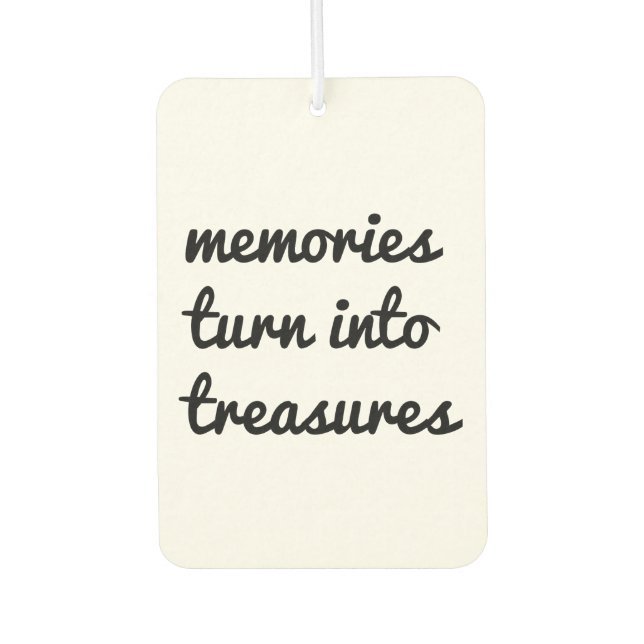 Memories Air Freshener (Front)
