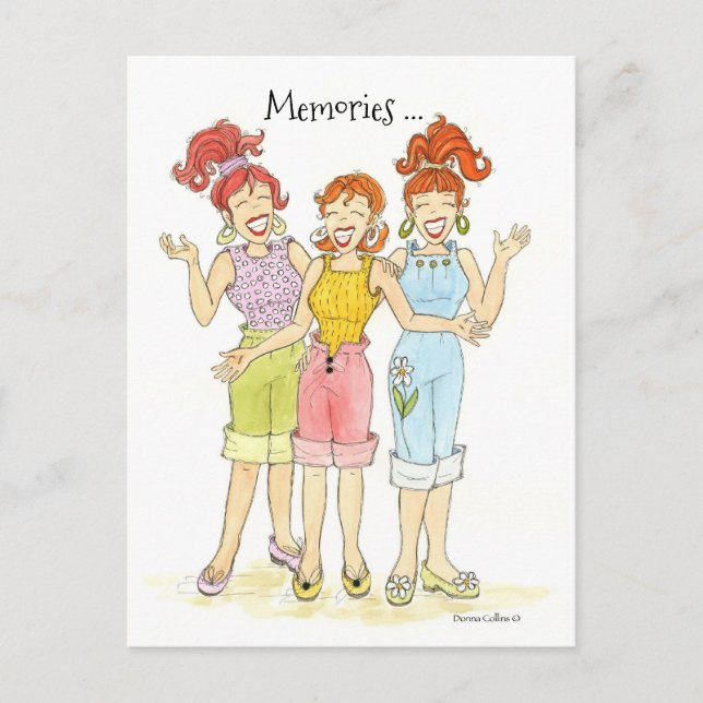 Memories are Forever Postcard (Front)