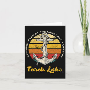 Memories At Torch Lake Last A Lifetime Camping Vac Card