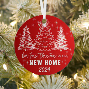 Memories Christmas Metal Ornament