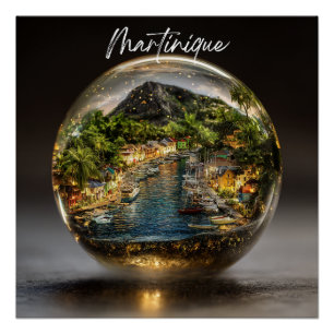 Memories Enchanting Martinique Poster