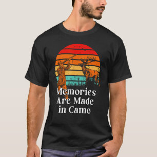 Memories in Camo Hunting Humour Hunter Wild Anima T-Shirt