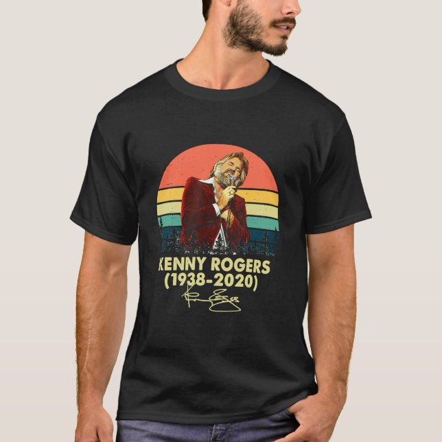 Memories Kenny Rogers Essential T-Shirt (Front)
