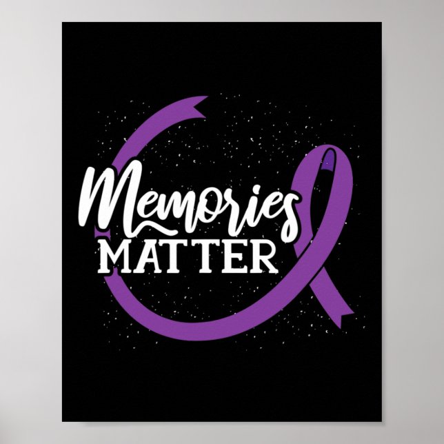 Memories Matter - Alzheimer’s Awareness - National Poster (Front)