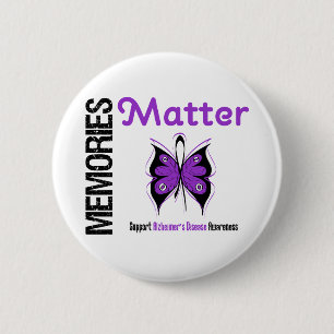Memories Matter Alzheimer's Disease 2 Inch Round Button