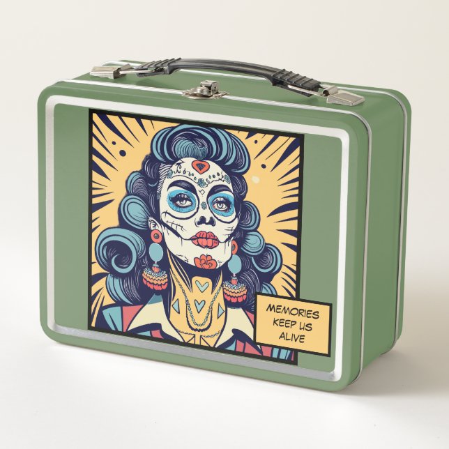 Memories Metal Lunch Box (Front)
