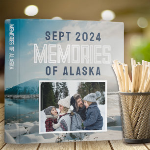 Memories of Alaska Scrapbook Photo Binder