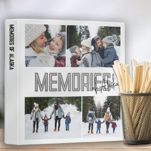 Memories of Alaska Scrapbook Photo Binder