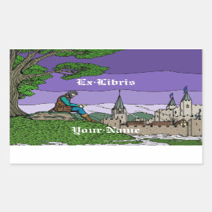 Memories of Camelot Bookplate Sticker