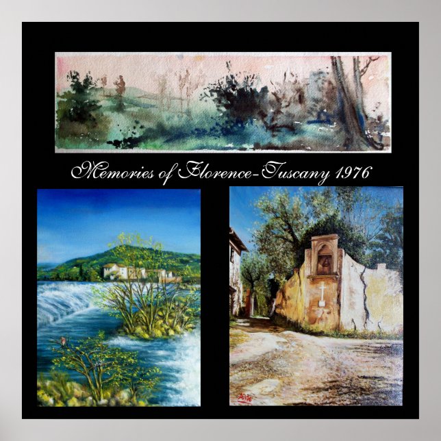 Memories of Florence-Tuscany 1976 Poster (Front)