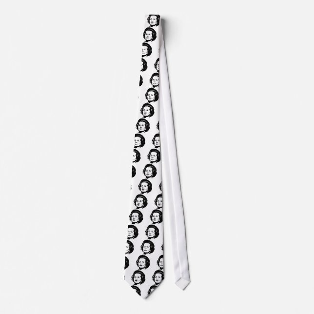 Memories of Margaret Thatcher Tie (Front)