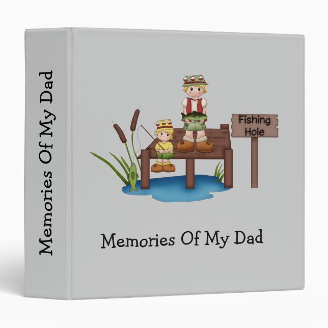 Memories Of My Dad Photo Binder (Front/Spine)