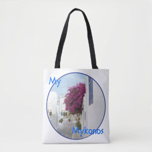 Memories of Mykonos Tote Bag
