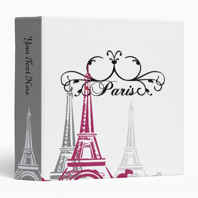 Memories of  Paris Binder (Front/Spine)