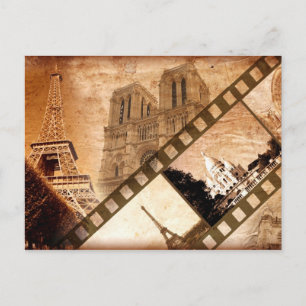 Memories of Paris Post Card