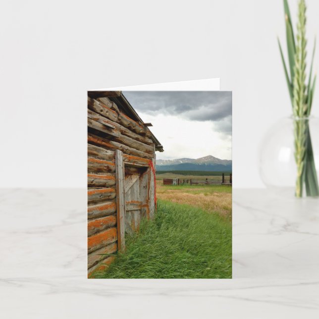 Memories of the Old West Card (Front)