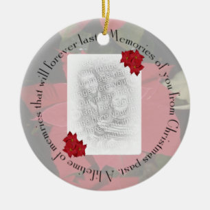 Memories of You, Personalize Ceramic Ornament