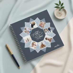 Memories Photo Collage Earth Tones ID1016 Notebook