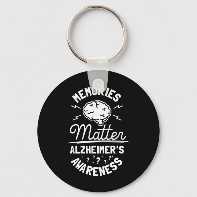 Memories Problem Heimerheimer's Awareness End Heim Keychain (Front)