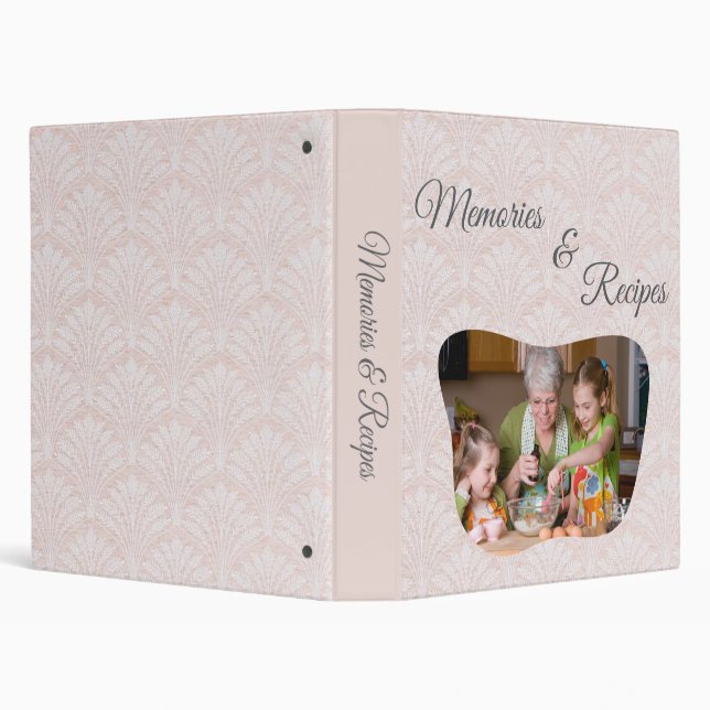 Memories & Recipes Custom Personalize Recipe Binder (Background)