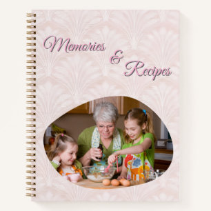 Memories & Recipes Personalizable Recipe Notebook