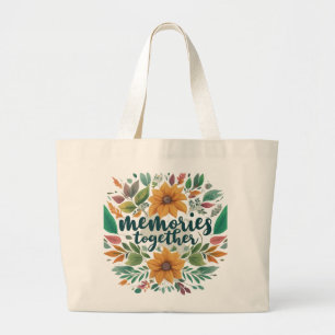 Memories Together – Timeless Bond Large Tote Bag