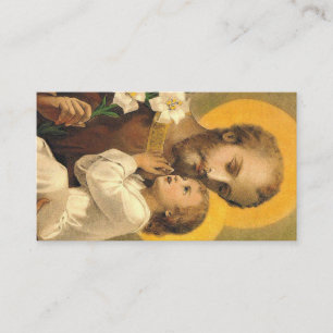 Mémoriser la carte de prière Saint-Joseph