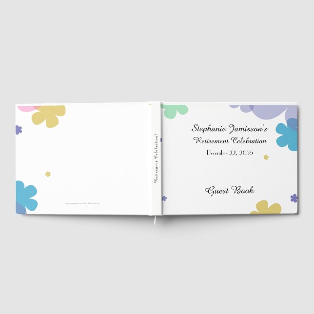 Memory/Guest Book Retirement Party Celebration (Full)