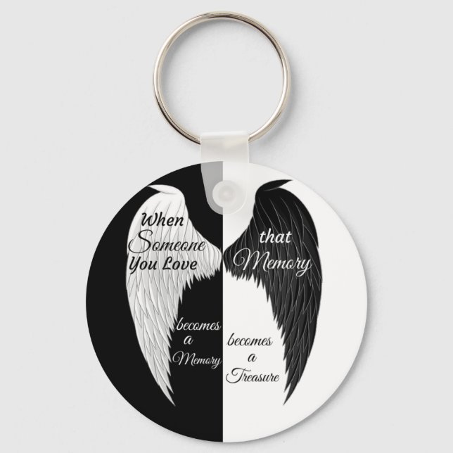 Memory keeping  keychain (Front)