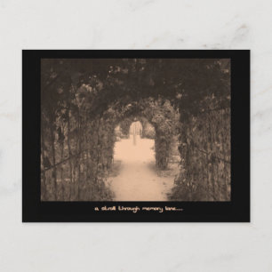Memory lane post card