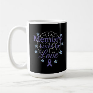 Memory Lives In Love Alzheimer’s Awareness Coffee Mug