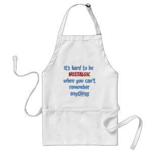 Memory Loss Humour Standard Apron