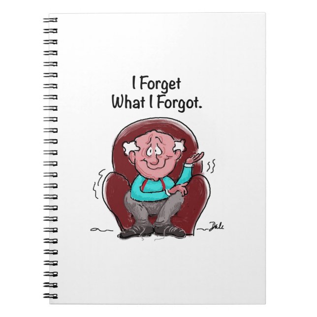 Memory Loss Notebook (Front)