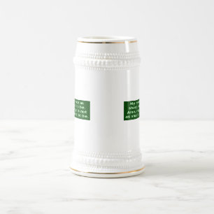 Memory Not Sharp As It Used To Be Beer Stein