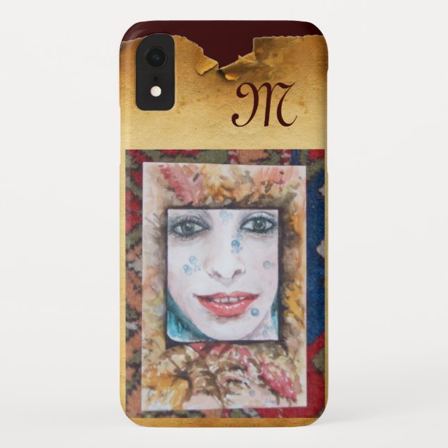 MEMORY OF AUTUMN WITH LEAVES AND DROPS OF WATER Case-Mate iPhone CASE (Back)