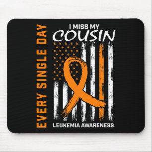 Memory Of Loved One Gifts Cousin Leukaemia Awarene Mouse Pad