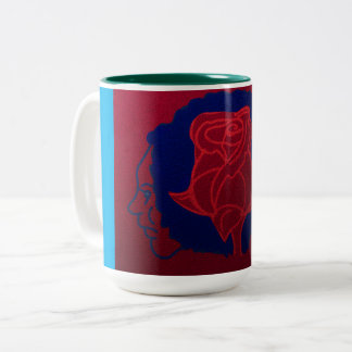 Memory of Rose Two-Tone Coffee Mug
