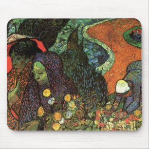 Memory of the Garden at Etten by Vincent van Gogh Mouse Pad