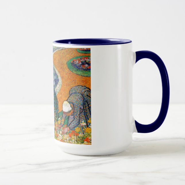 Memory of the Garden at Etten Vincent Van Gogh Mug (Right)