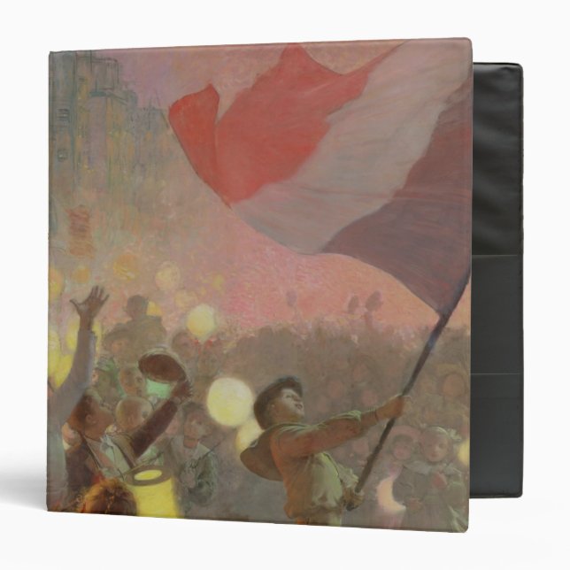 Memory of the National Festival, 1895 Binder (Front/Inside)