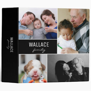 Memory Photo Collage Name Family Reunion Binder